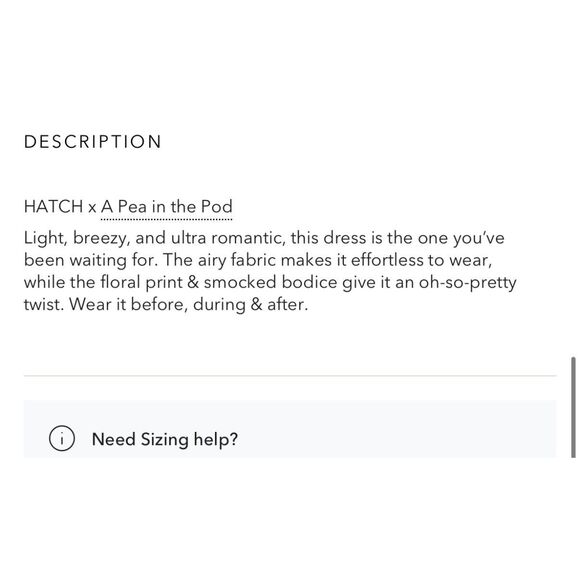 Hatch Blue Floral Midi Dress - Picture 13 of 13